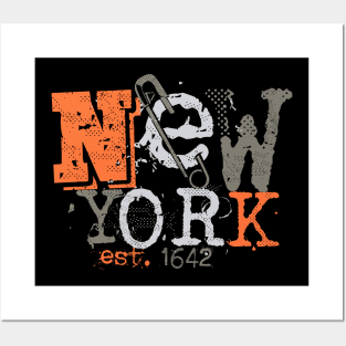 New York est 1642 16.0 Posters and Art